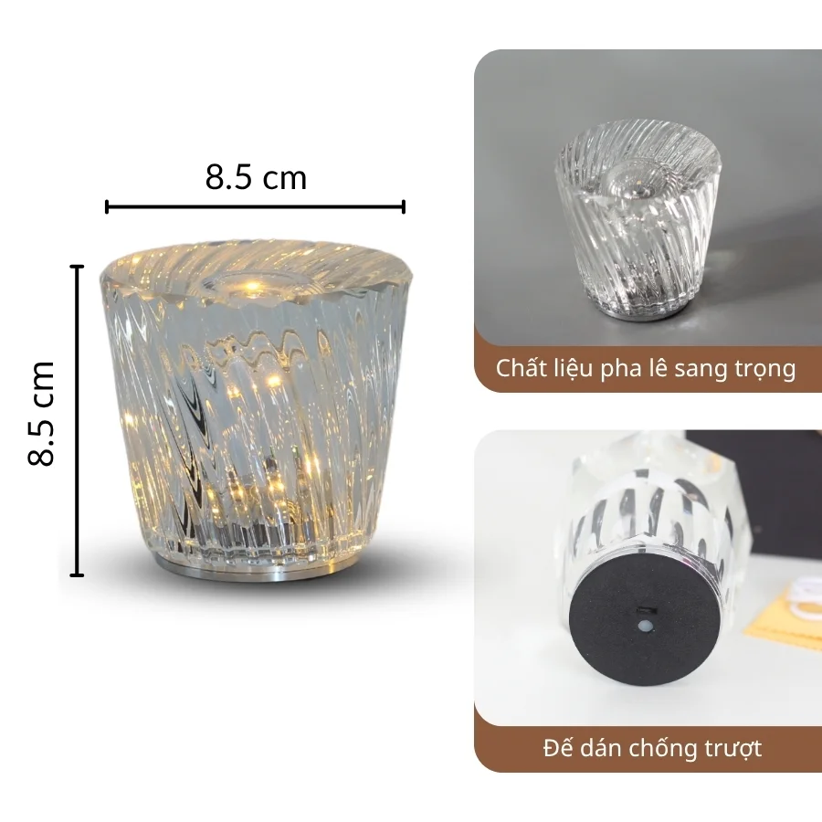 Đèn Bàn Trang Trí Quán Bar, Nhà Hàng HUTA Light For Life Mã PLCOC