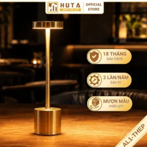Đèn Bàn Nhà Hàng, Quán Bar HUTA Light For Life Mã AL1 Chất Liệu Thép