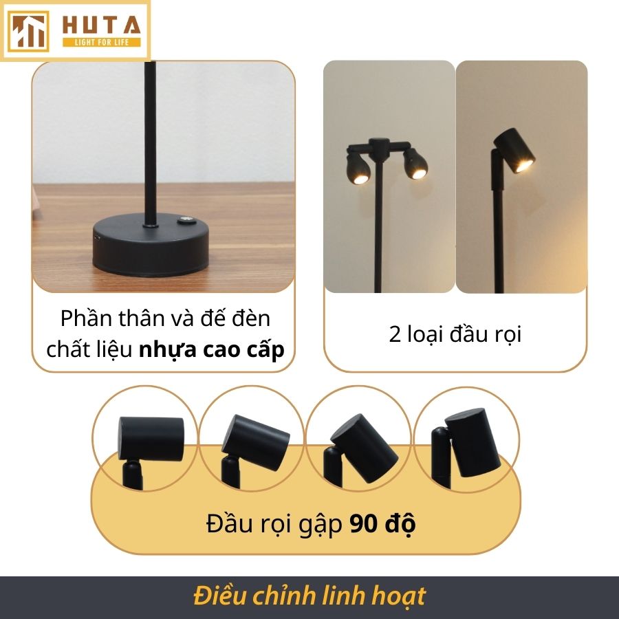 Đèn Bàn Trang Trí Nhà Hàng HUTA Light For Life Mã ROI