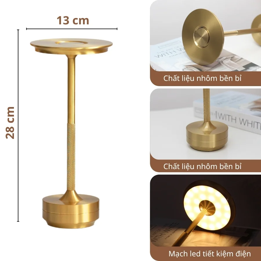 Đèn Bàn Trang Trí Nhà Hàng, Quán Bar HUTA Light For Life Mã AL4
