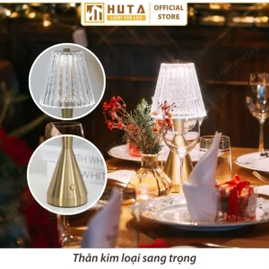 Đèn Bàn Trang Trí Nhà Hàng, Quán Bar HUTA Light For Life Mã RESBED2