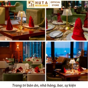 Đèn Bàn Trang Trí Nhà Hàng, Quán Bar HUTA Light For Life Mã RESBED3