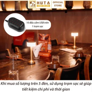 Đèn Bàn Trang Trí Quán Bar Nhà Hàng HUTA Light For Life Mã RESTA