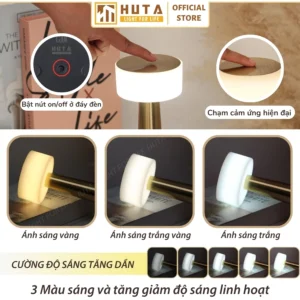 Đèn Bàn Trang Trí Quán Bar Nhà Hàng HUTA Light For Life Mã RESTA
