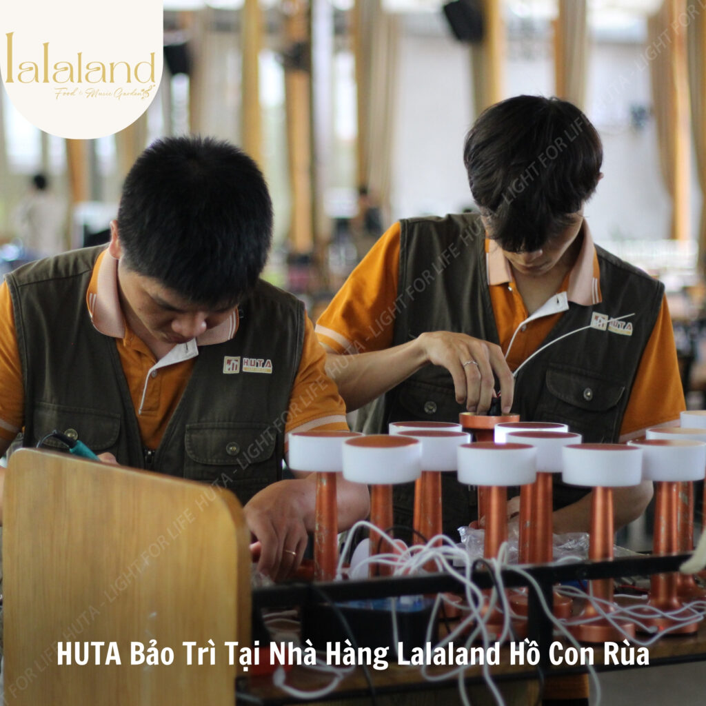 Hành trình bảo trì tại nhà hàng Lalaland Hồ Con Rùa