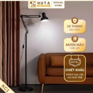 Đèn cây đứng HUTA Light For Life chất liệu kim loại dáng pixar mã KC1
