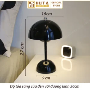 Đèn Bàn Decor Tích Điện HUTA Light For Life Mã BEDNAM