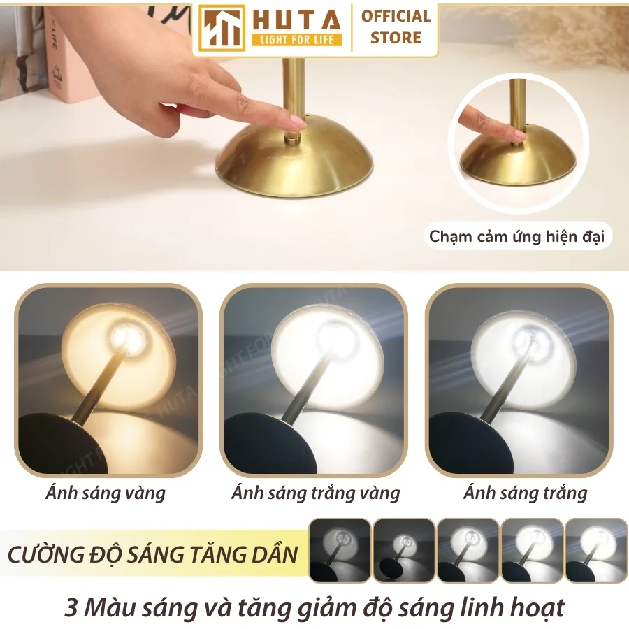 Đèn Bàn Trang Trí Nhà Hàng, Quán Bar HUTA Light For Life Mã RESDUNON