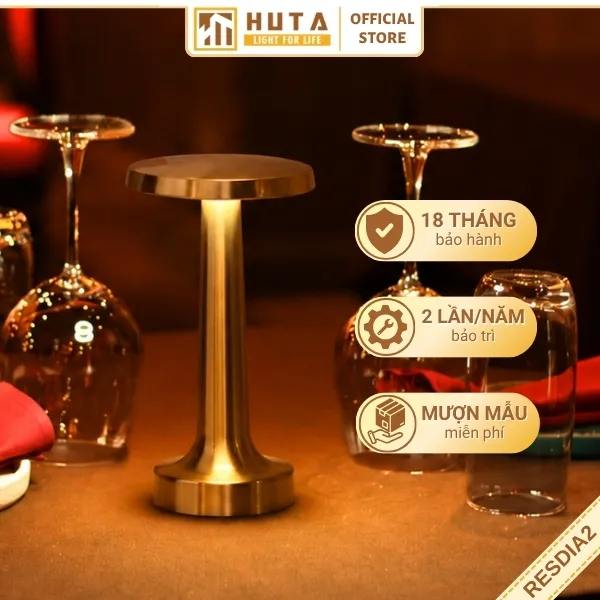 Đèn Bàn Trang Trí Quán Bar, Nhà Hàng HUTA Light For Life Mã RESDIA2